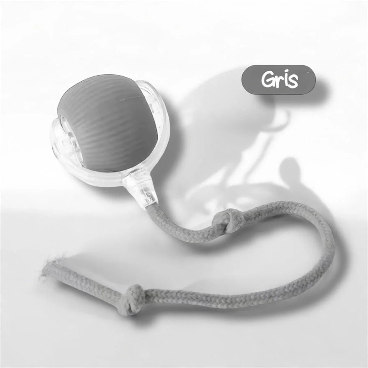 Balle Interactive Chat Rechargeable – Jouet Électronique Intelligent avec Queue Imitation Souris